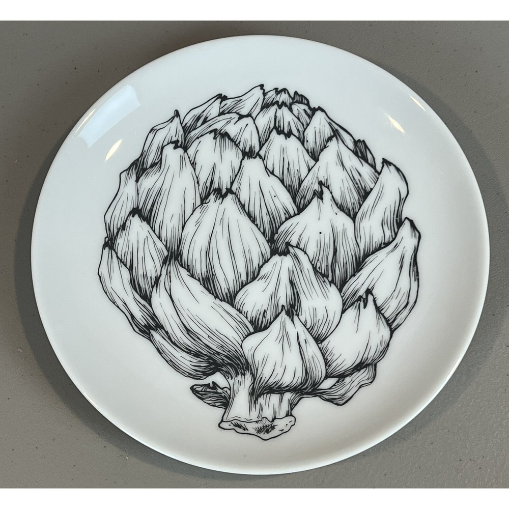 Heinrich Selb Bavaria Germany Artichoke Vegetable Plate 7.75"
